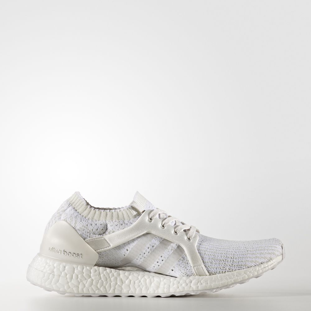 Adidas Ultra Boost X - παπουτσια για τρεξιμο γυναικεια - Ασπρα/Γκρι/Ασπρα,Μέγεθος: EU 36 – 54 2/3 (9